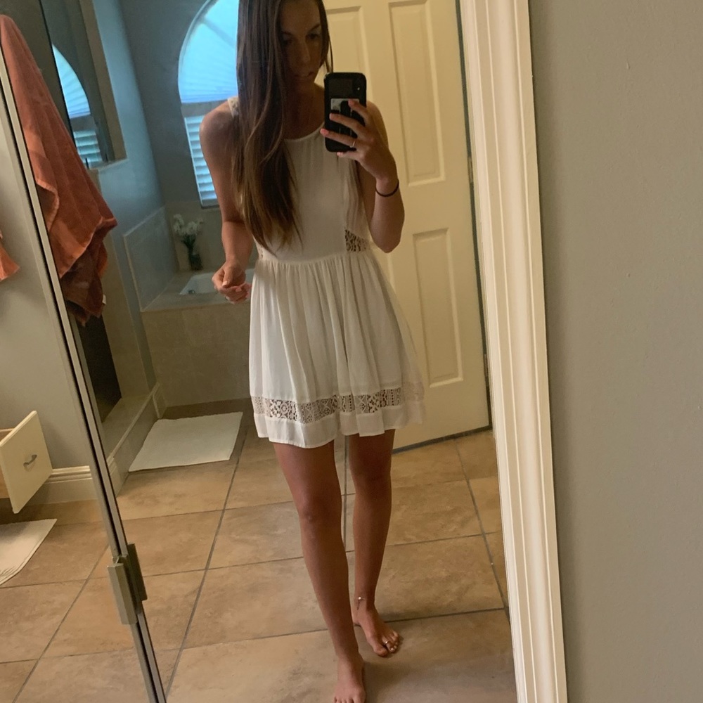 White dress